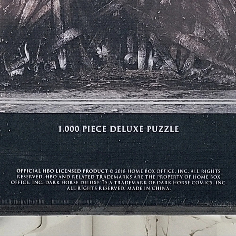 GAME OF THRONES DARK HORSE COMICS NIB PUZZLE THE IRON THRONE